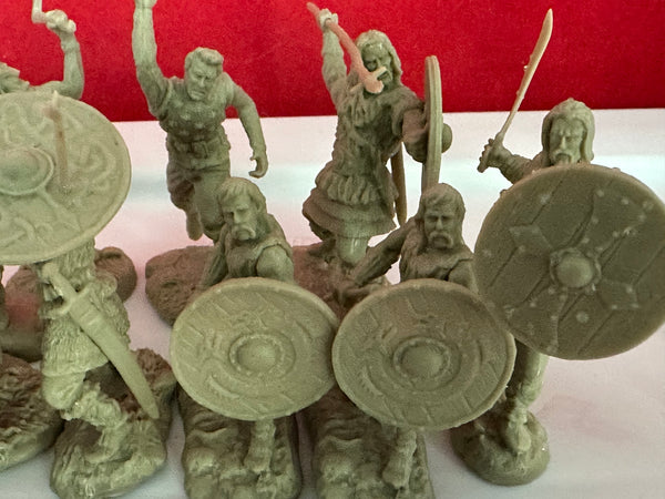 Einar & Vikings  (Gray/Green Color )