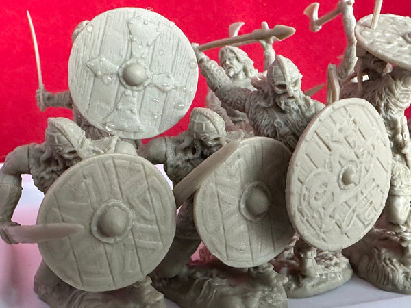 Einar & Vikings  (Gray/Green Color )