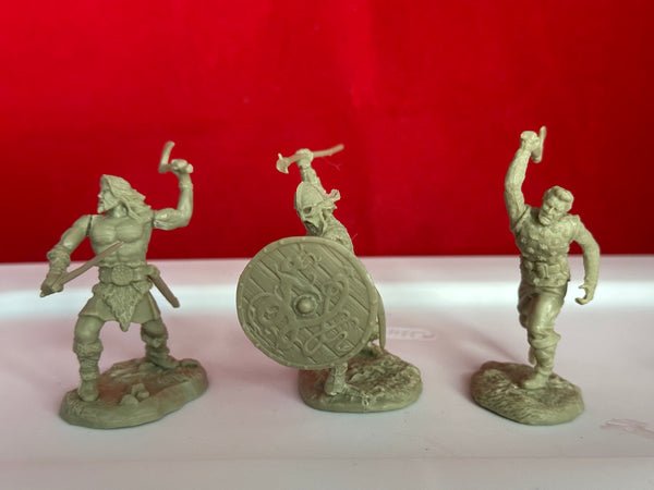 Einar & Vikings  (Gray/Green Color )