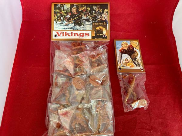 Einar & Vikings   SPECIAL 3 SETS/ 33 FIGURES (Rust/Brown Color) + 14 OF OUR WAR LORD FRISIANS