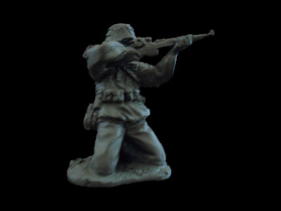 WW2 German Sniper Wehrmacht SS single color pewter