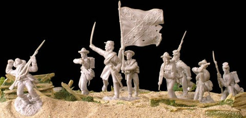 Confederate plastic Set #2 IN BAGS