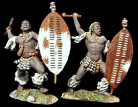 Zulu 011 Zulus Attacking ( Currently Back Ordered)