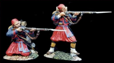 ZOUAVES 004 FIRING SET #2 CIVIL WAR (low inventory)